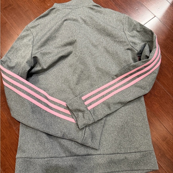 Adidas Women’s Gray and Pink Track Suit - Picture 4 of 8